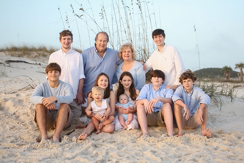 Christmas Vacation at the beach gulf shores photographer